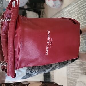 REDUCED....MAKE OFFER SAINT LAURENT TEDDY POUCH GORGEOUS! Pouch !GREAT CONDITION